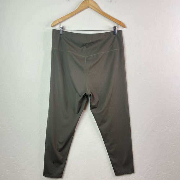 Girlfriend Collective Cypress RIB High-Rise 7/8 Ribbed Leggings Plus Size XXXL - Picture 4 of 15